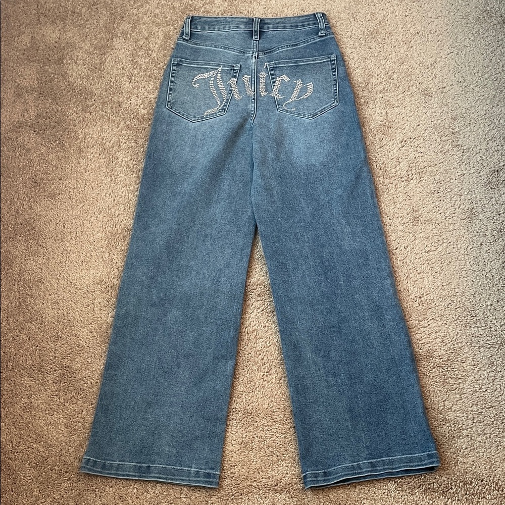 Juicy Couture Y2K Rhinestone Bootcut Jeans